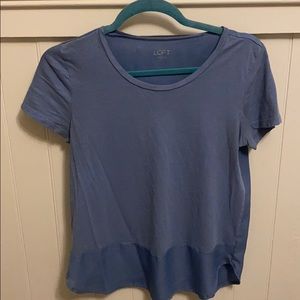 XS Blue Top from Ann Taylor Loft